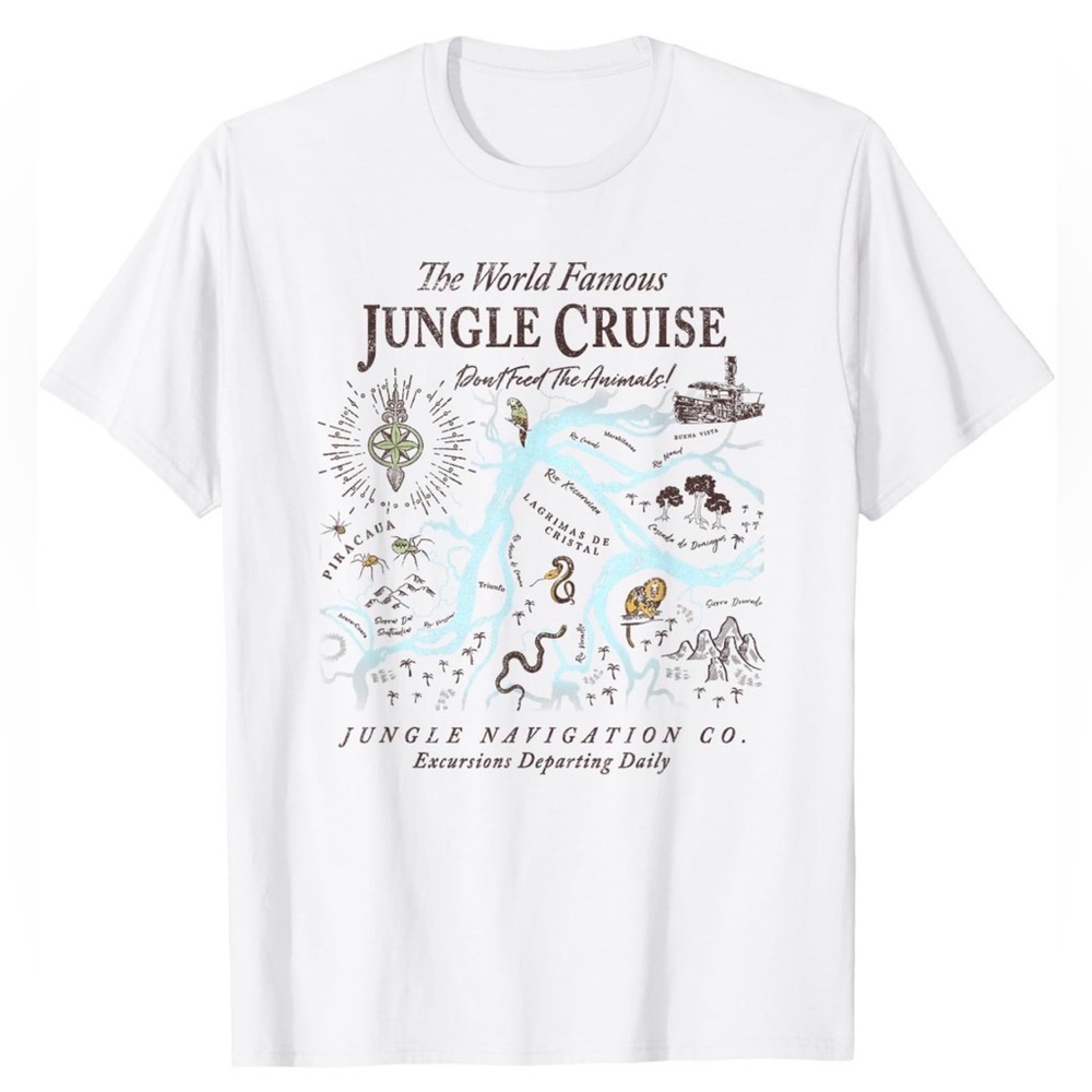 Disney Jungle Cruise Graphic T-Shirt, L